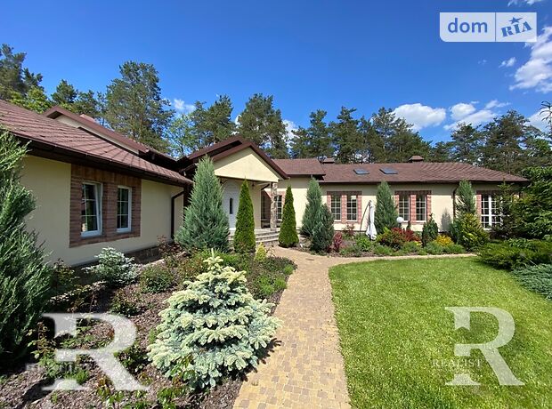 одноэтажный дом с камином, 340 кв. м, кирпич. Продажа в Крюковщине (Киевская обл.) фото 1 одноэтажный дом с камином, 340 кв. м, кирпич. Продажа в Крюковщине (Киевская обл.) фото 1
