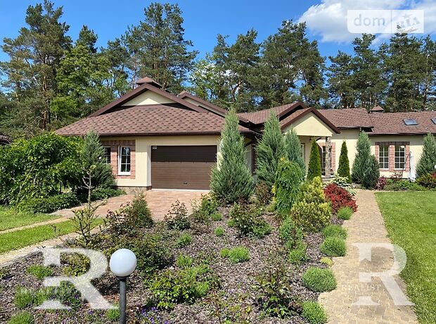 одноэтажный дом с камином, 340 кв. м, кирпич. Продажа в Крюковщине (Киевская обл.) фото 1 одноэтажный дом с камином, 340 кв. м, кирпич. Продажа в Крюковщине (Киевская обл.) фото 1