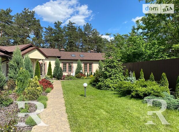 одноэтажный дом с камином, 340 кв. м, кирпич. Продажа в Крюковщине (Киевская обл.) фото 1 одноэтажный дом с камином, 340 кв. м, кирпич. Продажа в Крюковщине (Киевская обл.) фото 1