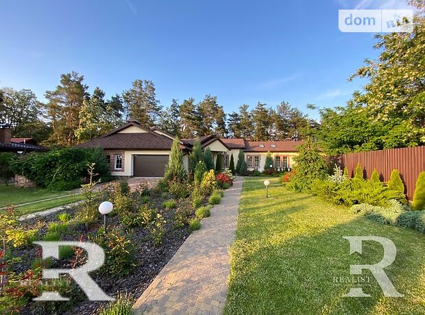 одноэтажный дом с камином, 340 кв. м, кирпич. Продажа в Крюковщине (Киевская обл.) фото 1 одноэтажный дом с камином, 340 кв. м, кирпич. Продажа в Крюковщине (Киевская обл.) фото 1