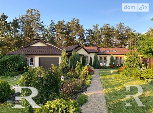 одноэтажный дом с камином, 340 кв. м, кирпич. Продажа в Крюковщине (Киевская обл.) фото 1 одноэтажный дом с камином, 340 кв. м, кирпич. Продажа в Крюковщине (Киевская обл.) фото 1