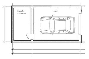 Место в гаражном кооперативе под легковое авто в Зарванцах, площадь 28 кв.м. фото 2