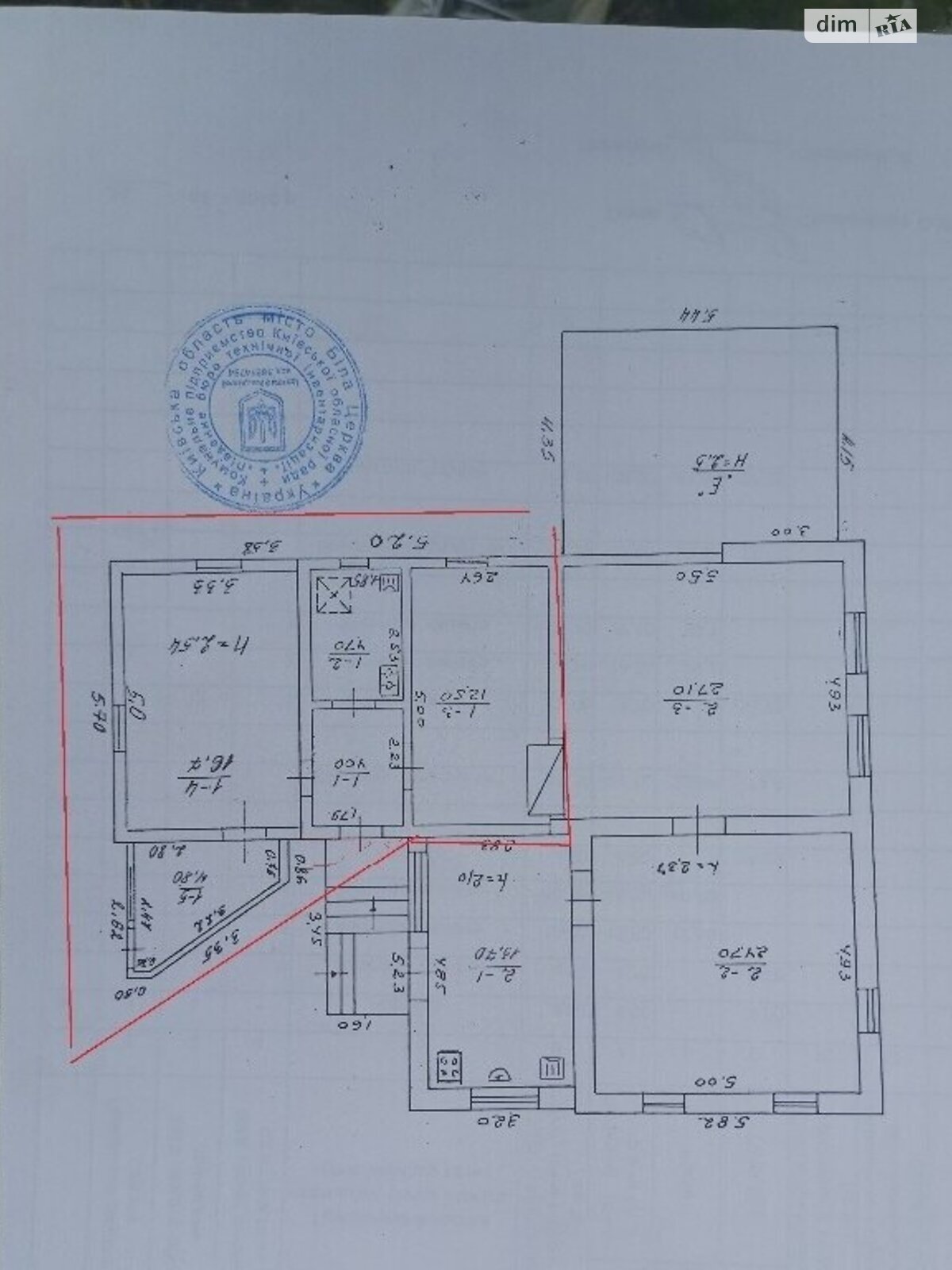 Продажа части дома в Белой Церкви, переулок Челюскина 21, район 4 микрорайон, 2 комнаты фото 1