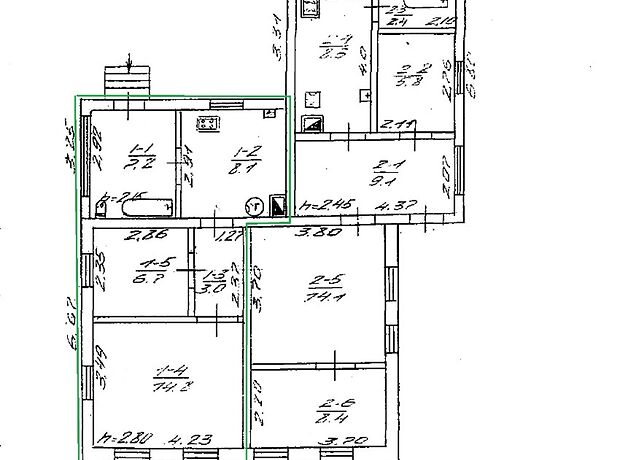 Продажа части дома в Черкассах, переулок Атамановского, район Химпоселок, 2 комнаты фото 1 Продажа части дома в Черкассах, переулок Атамановского, район Химпоселок, 2 комнаты фото 1
