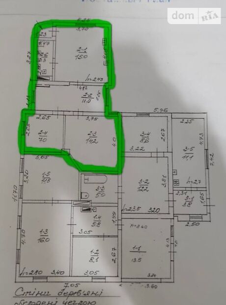 Продажа части дома в Черкассах, улица Благовестная, район Центр, 3 комнаты фото 1 Продажа части дома в Черкассах, улица Благовестная, район Центр, 3 комнаты фото 1