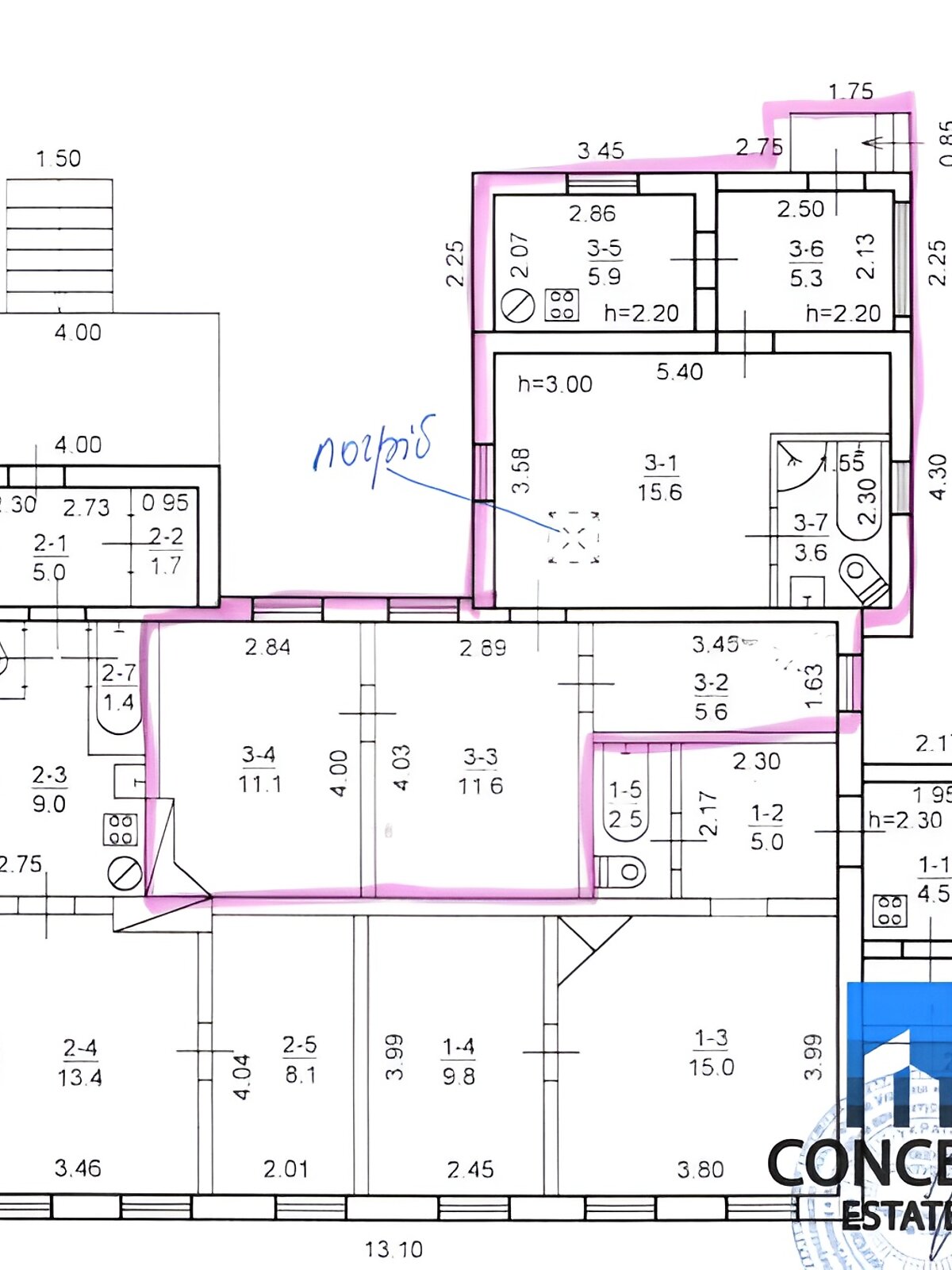 Продажа части дома в Днепре, улица Аудиторная (Выборгская) 19/3, район Чечеловский, 3 комнаты фото 1