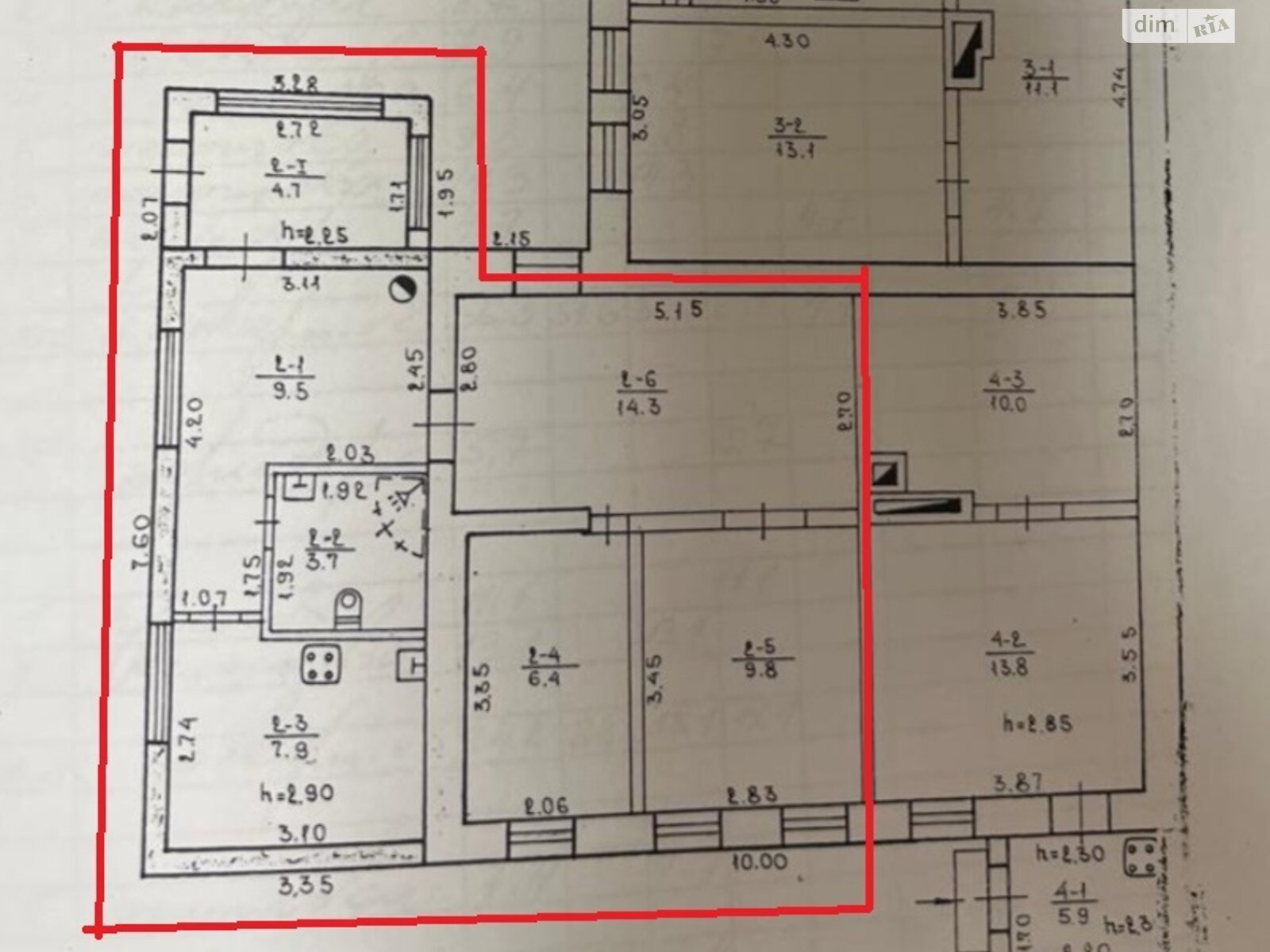 Продаж частини будинку в Дніпрі, вулиця Героїв УПА (Камчатська), район Чечелівський, 3 кімнати фото 1