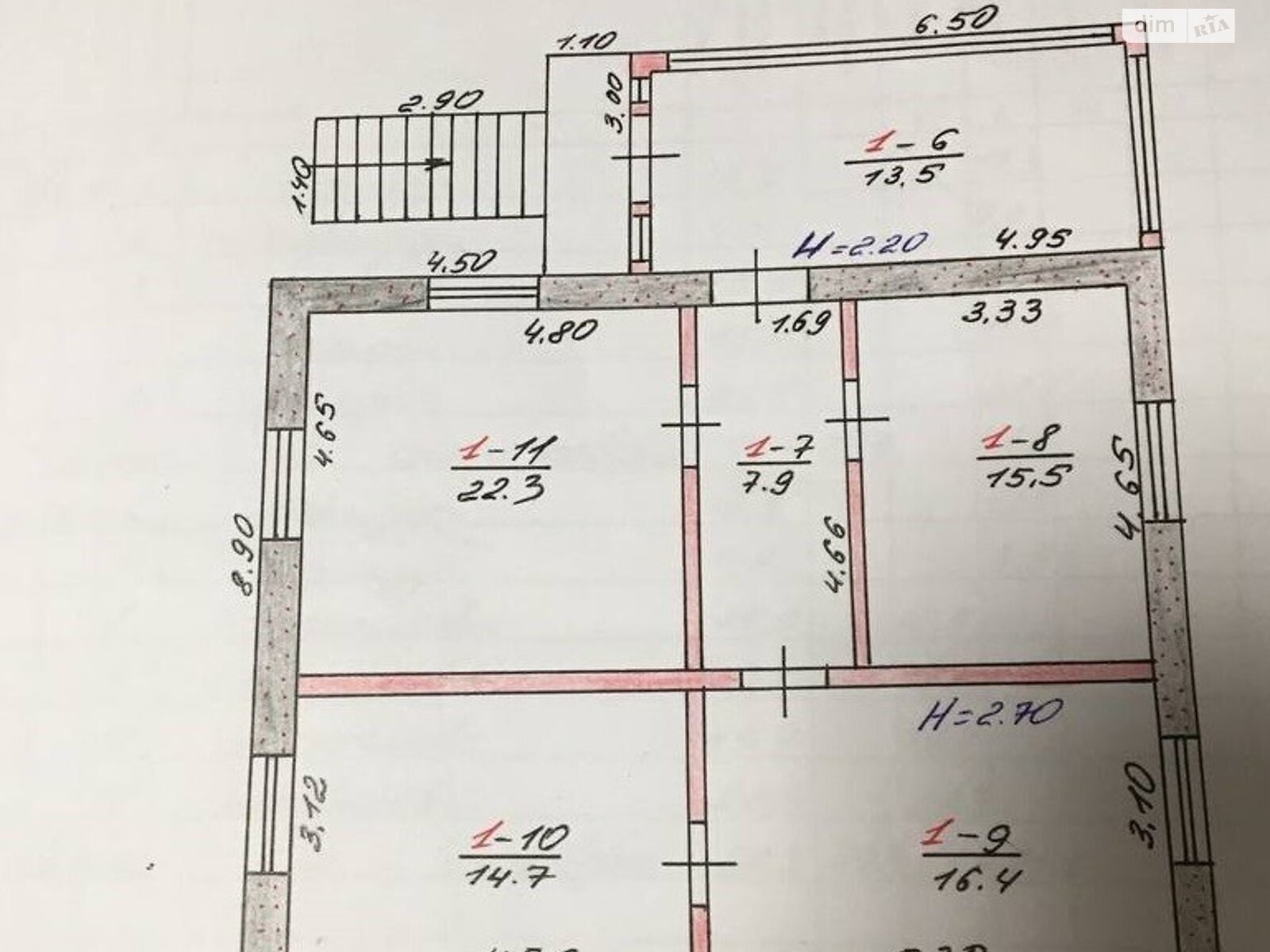 Продажа части дома в Дубно, район Дубно, 5 комнат фото 1