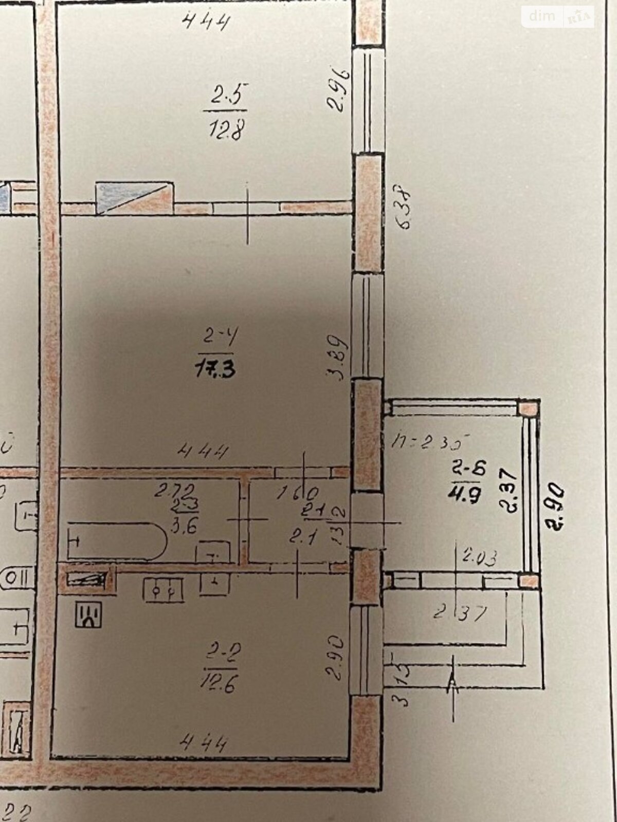 Продаж частини будинку в Горбакові, вулиця Центральна, 1 кімната фото 1