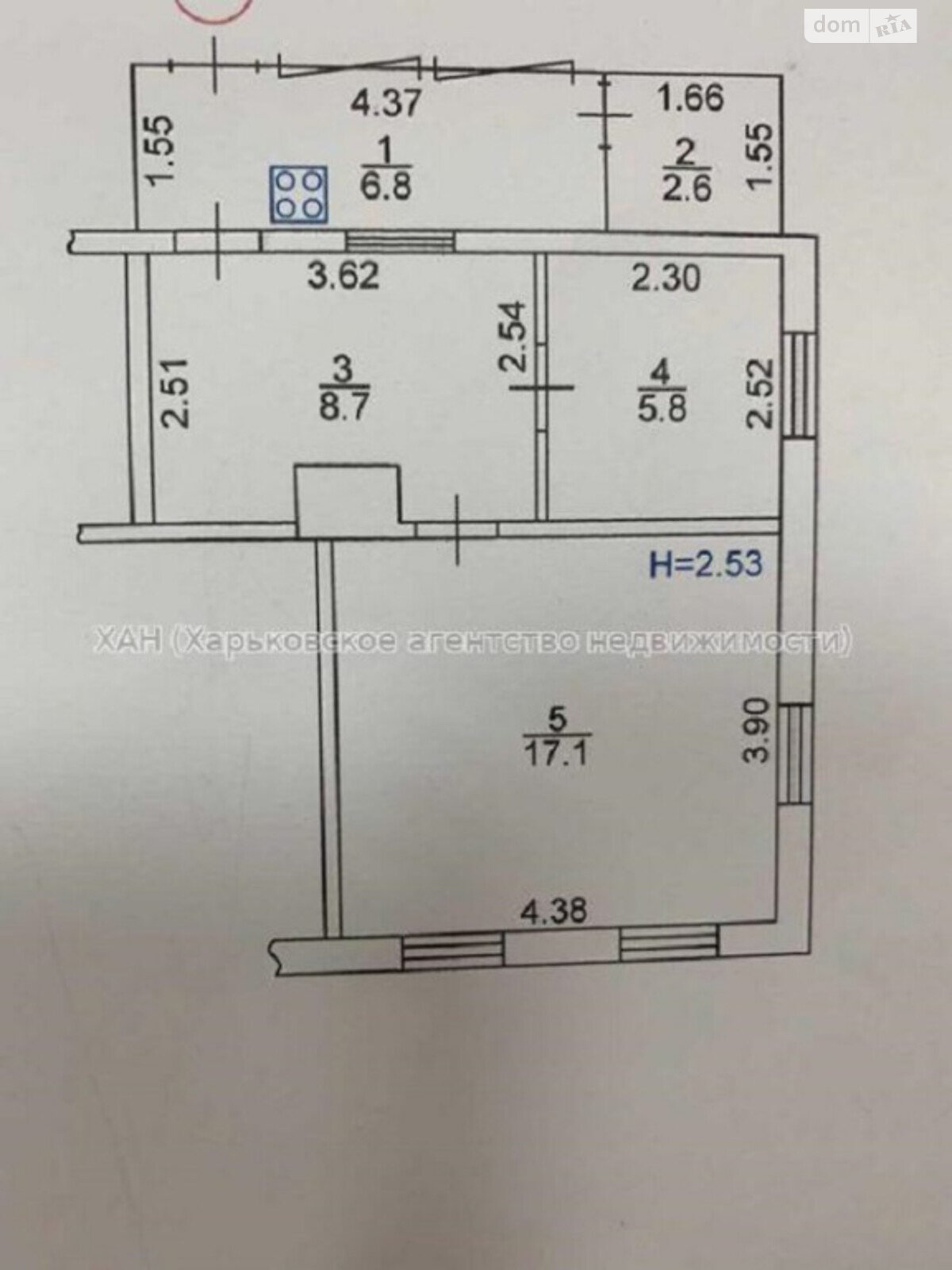 Продажа части дома в Харькове, улица Клочковская, район Нагорный (Киевский), 2 комнаты фото 1