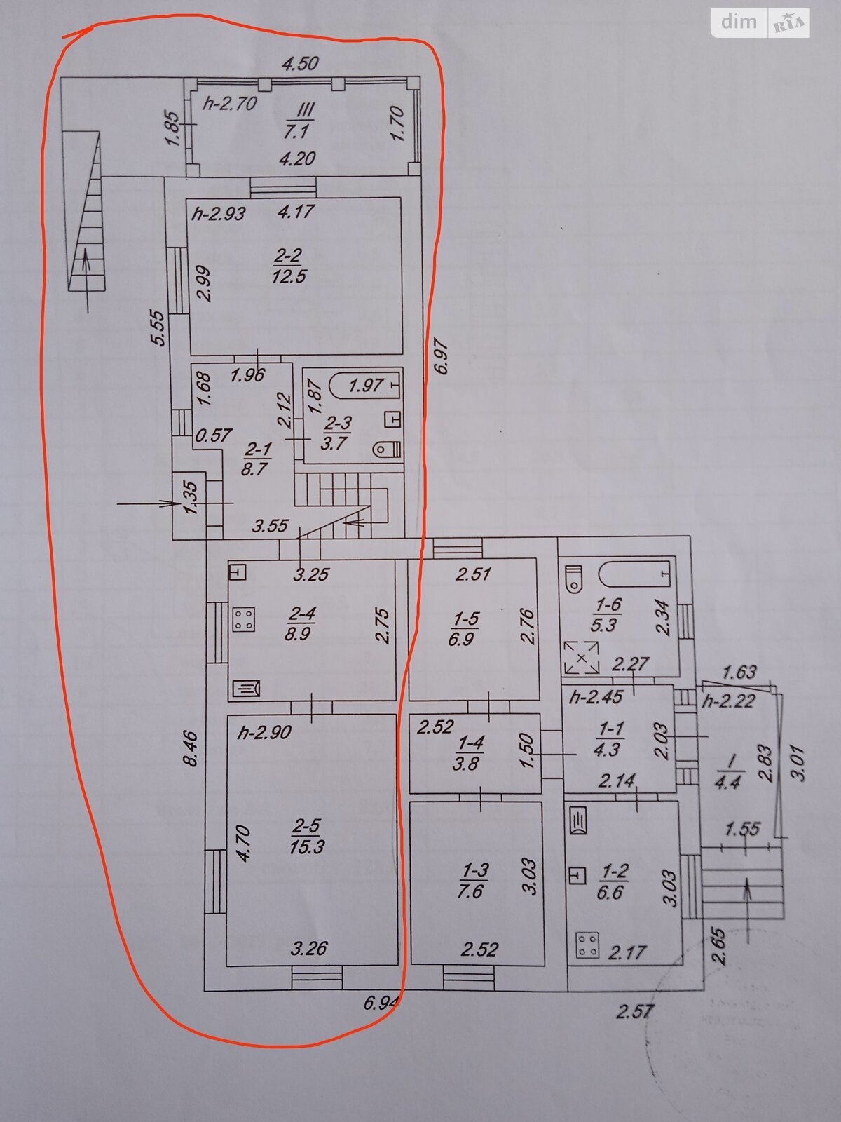 Продажа части дома в Ирпене, 3 комнаты фото 1