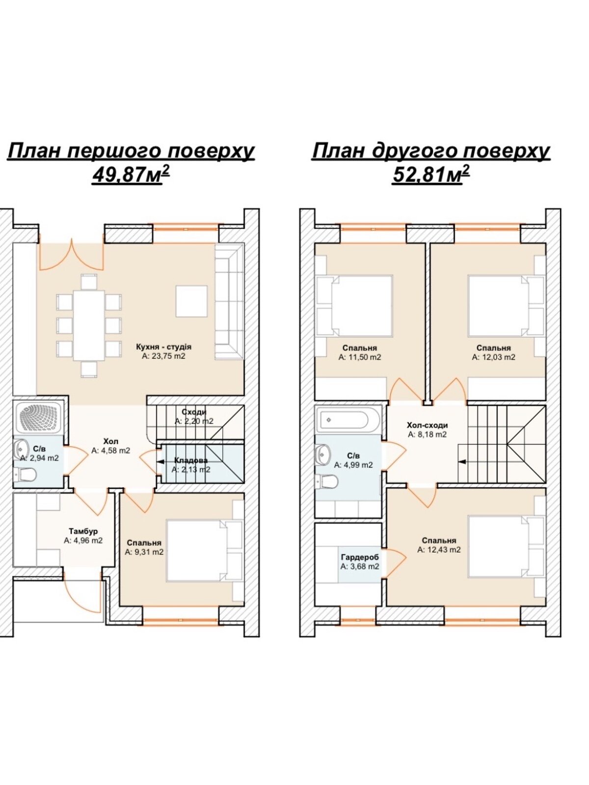 Продажа части дома в Ирпене, улица Богдана Хмельницкого, район Ирпень, 4 комнаты фото 1