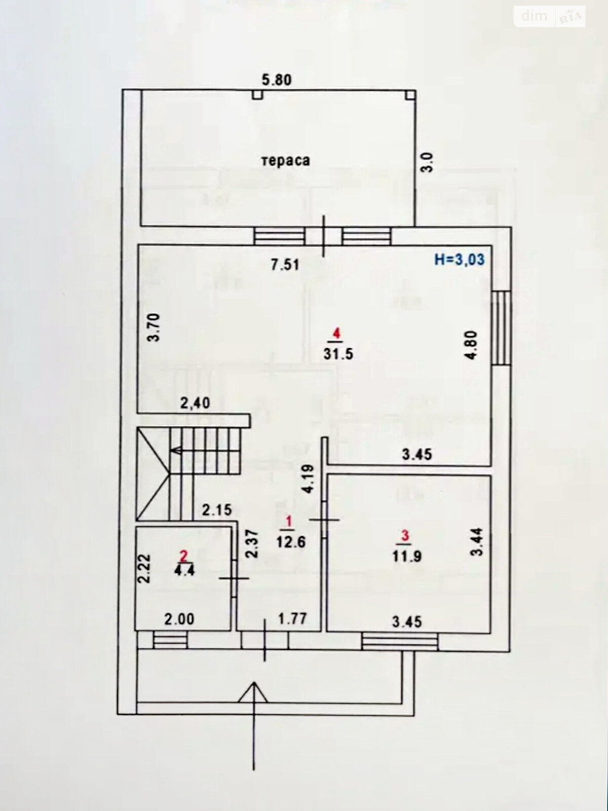 Продажа части дома в Ирпене, район Ирпень, 4 комнаты фото 1