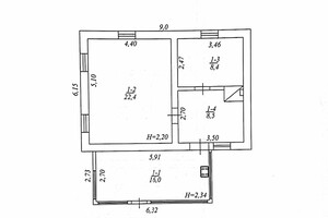 Продажа части дома в Калиновке, улица Василия Стуса (Шмидта), район Калиновка, 2 комнаты фото 2