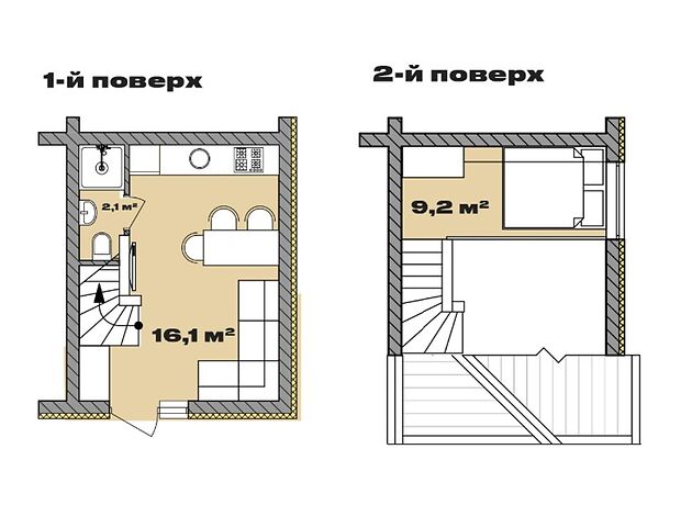Продажа части дома в селе Тарасовка, Мирославська 24, 2 комнаты фото 1