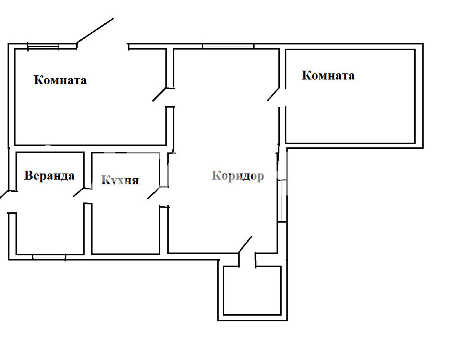 Продаж частини будинку в Новій Дофінівці, вулиця Приморська, 3 кімнати фото 1 Продаж частини будинку в Новій Дофінівці, вулиця Приморська, 3 кімнати фото 1