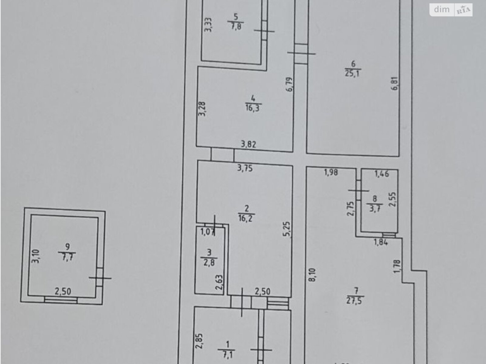 Продаж частини будинку в Одесі, вулиця Отамана Чепіги (Бондарьова), район Більшовик, 2 кімнати фото 1