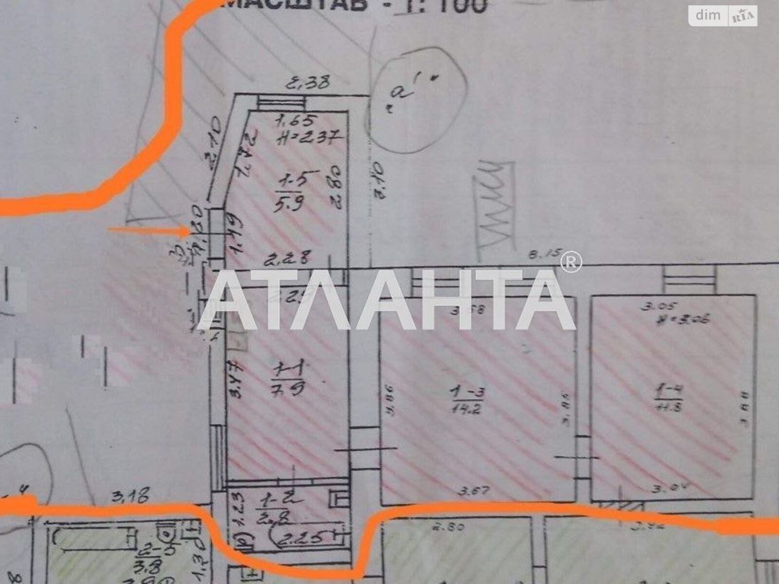 Продажа части дома в Одессе, улица Яхненко Семена (Бабушкина), район Дача Ковалёвского, 2 комнаты фото 1