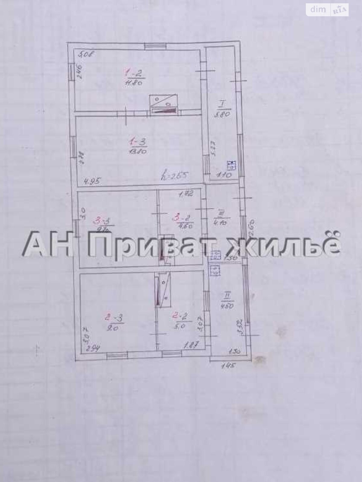 Продажа части дома в Полтаве, улица Пушкина, район Центр, 1 комната фото 1