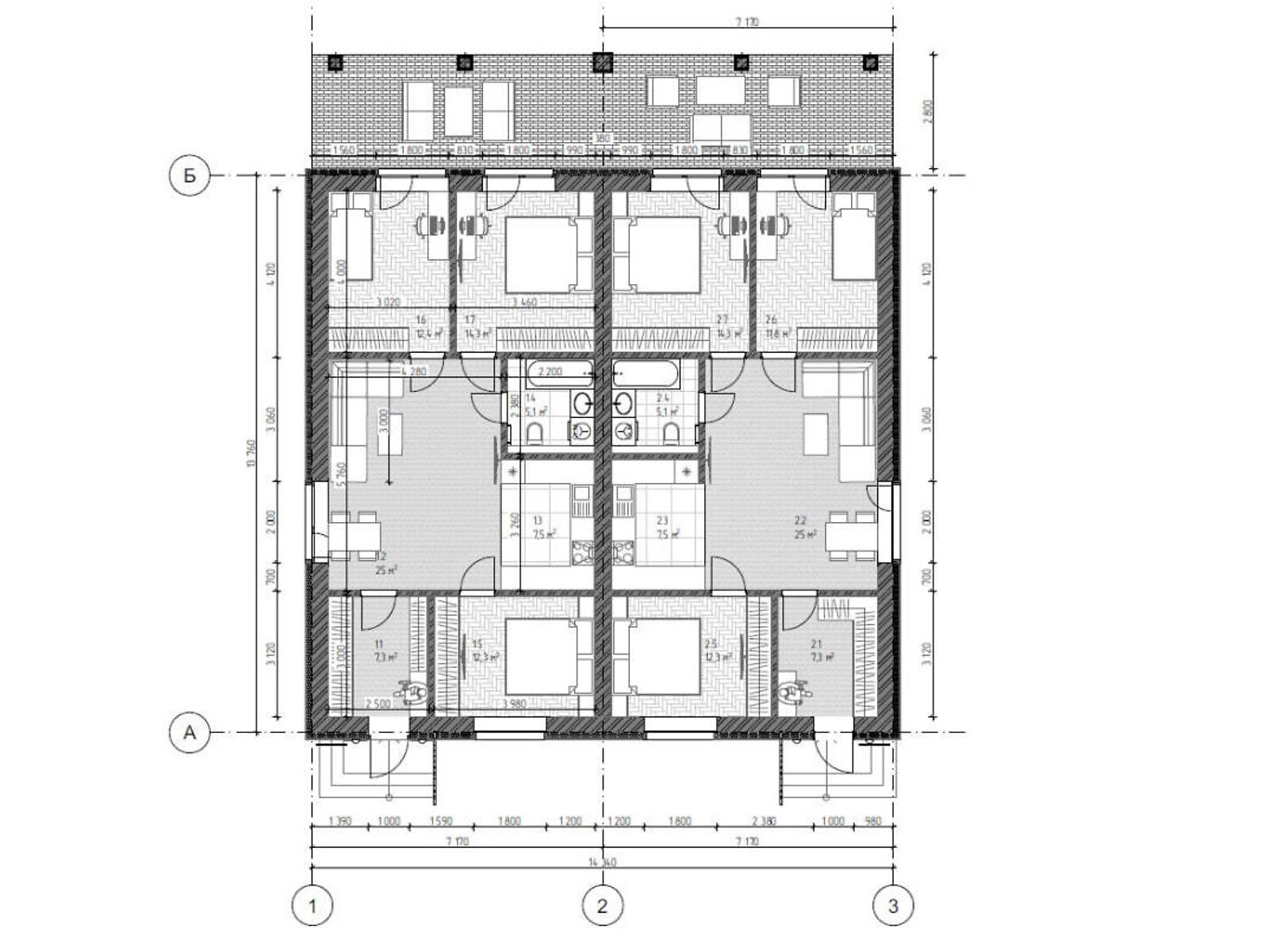 Продажа части дома в Ровно, улица Защитников Мариуполя (Костромская), 3 комнаты фото 1