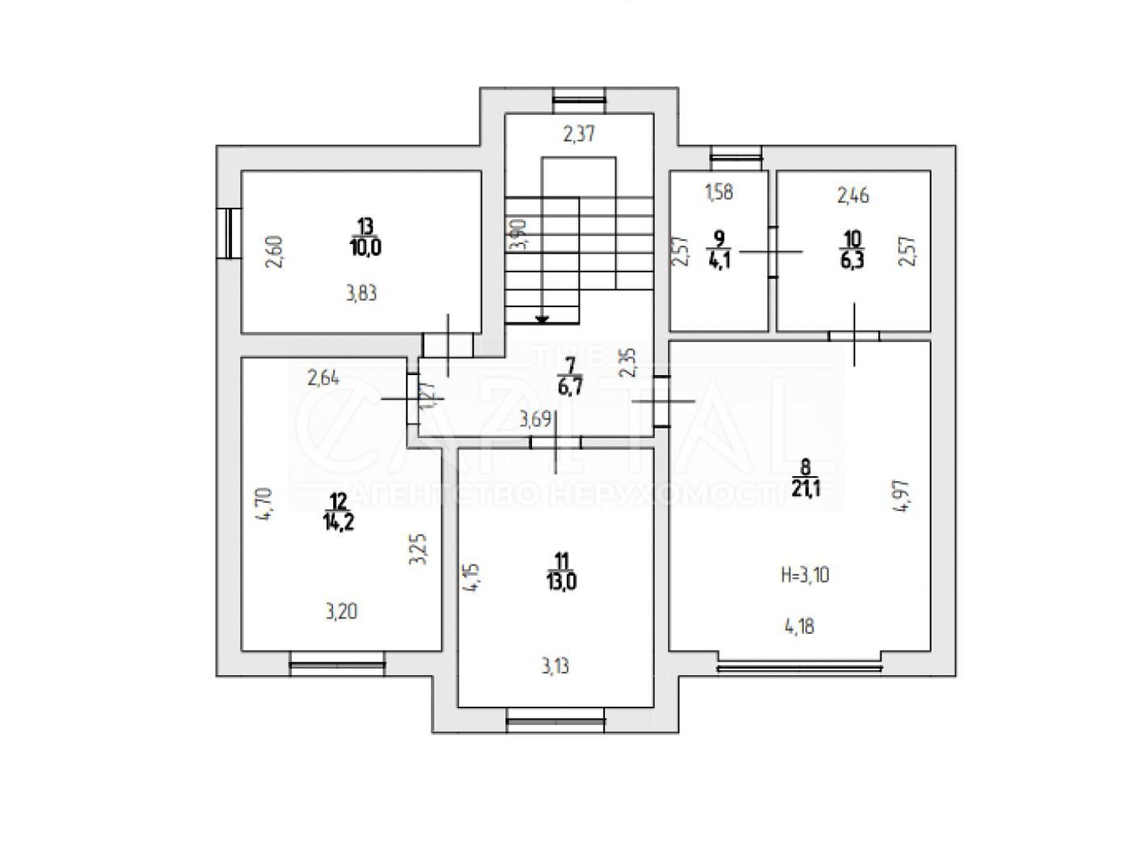 Продажа части дома в Софиевской Борщаговке, улица Дачная, 4 комнаты фото 1