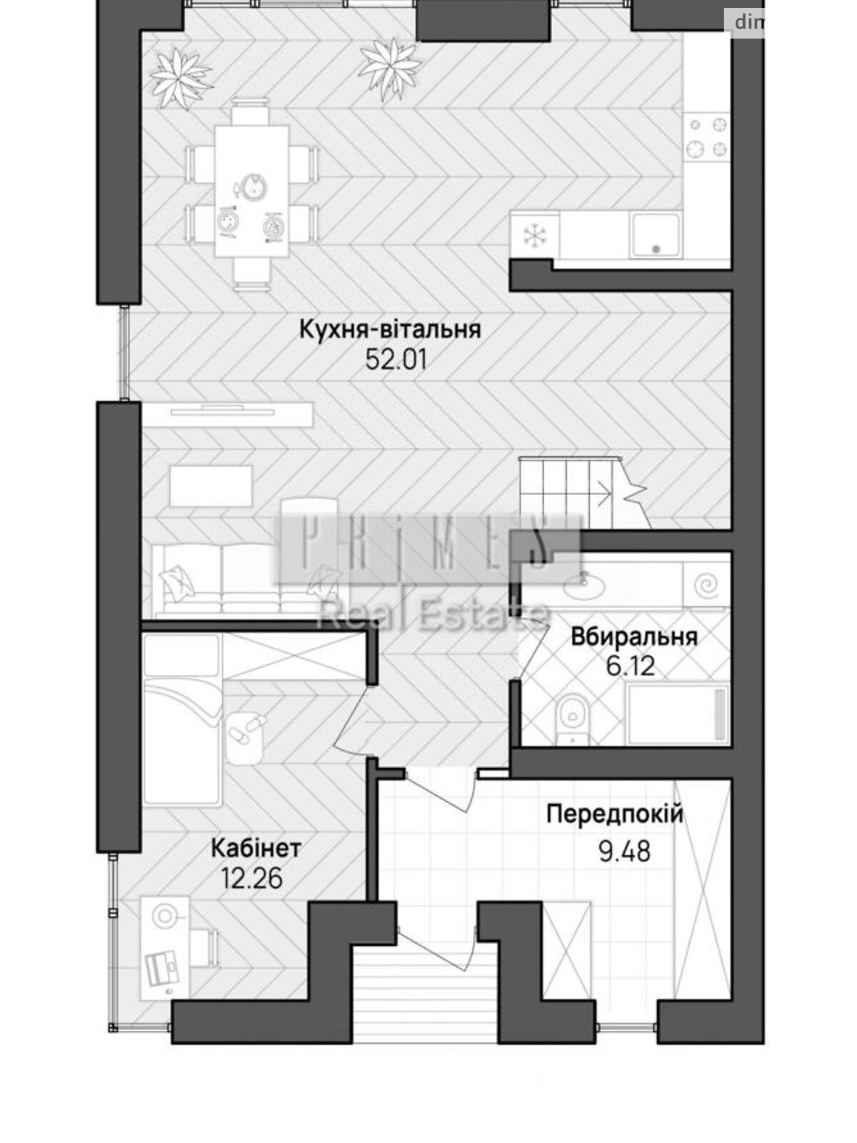 Продажа части дома в Стоянке, 4 комнаты фото 1