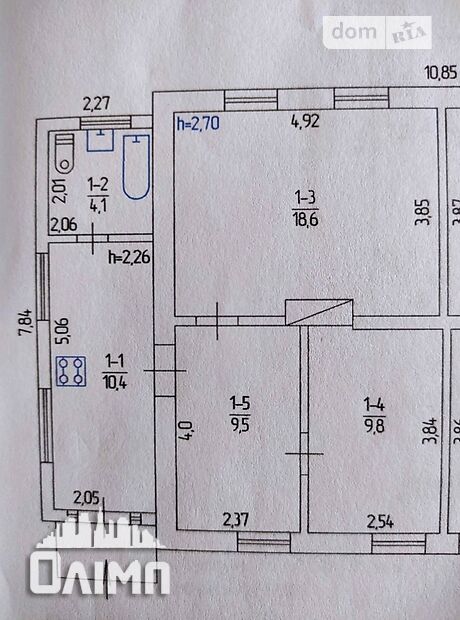 Продажа части дома в Виннице, район Военный городок, 3 комнаты фото 1 Продажа части дома в Виннице, район Военный городок, 3 комнаты фото 1