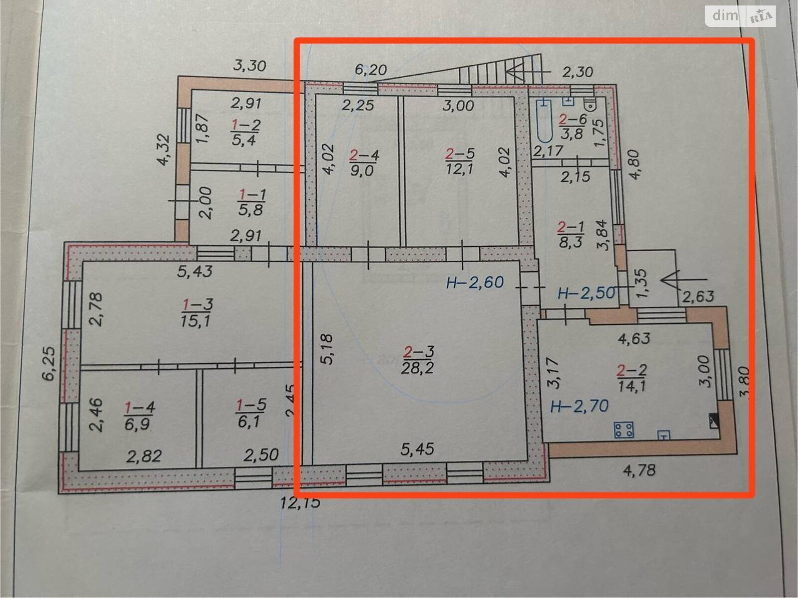 Продаж частини будинку в Запоріжжі, район Бородинський, 3 кімнати фото 1