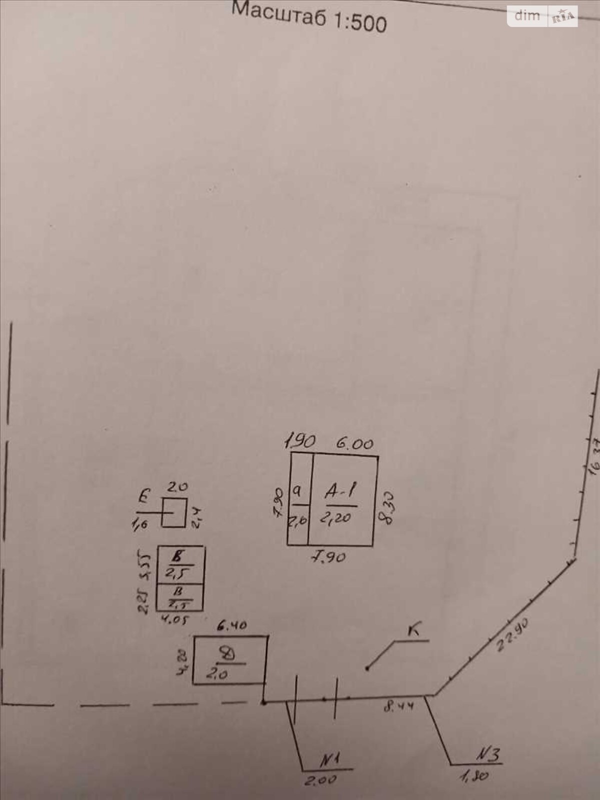 одноэтажный дом, 40 кв. м, цегла. Продажа в Абазовке фото 1