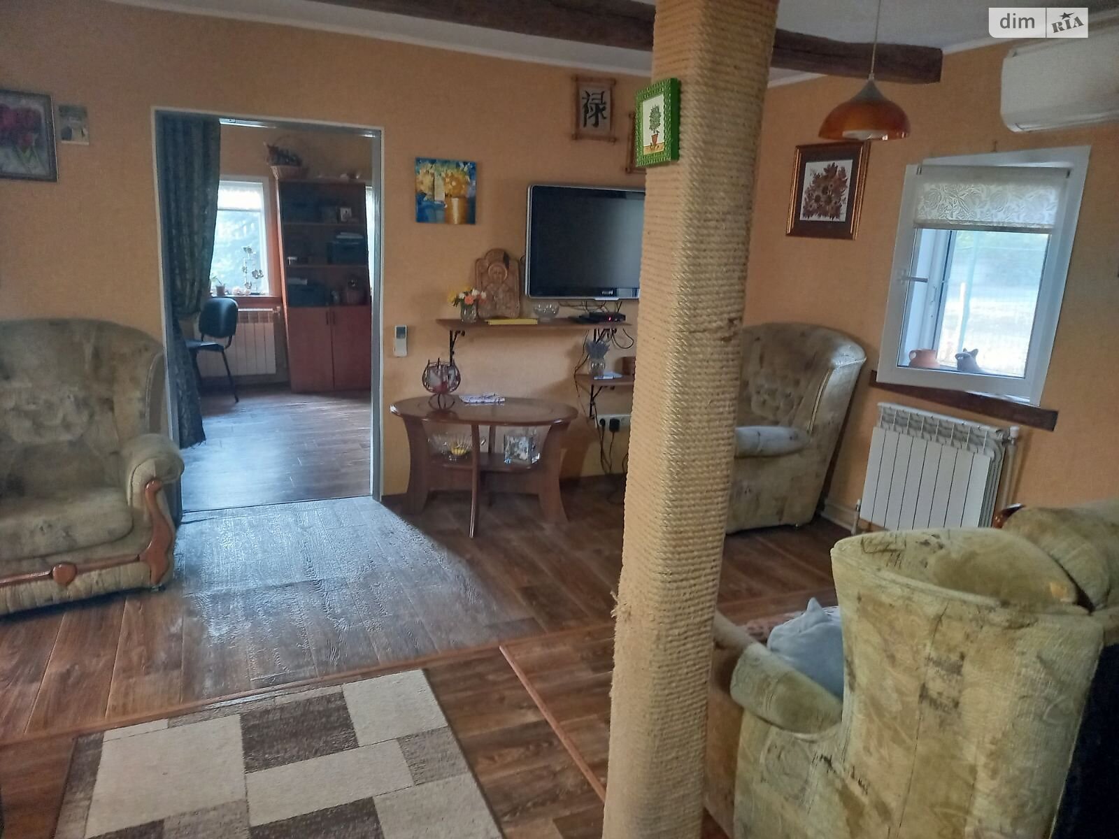 одноповерховий будинок бесідка, 70 кв. м, зруб. Продаж у Абрамівці фото 1 одноповерховий будинок бесідка, 70 кв. м, зруб. Продаж у Абрамівці фото 1