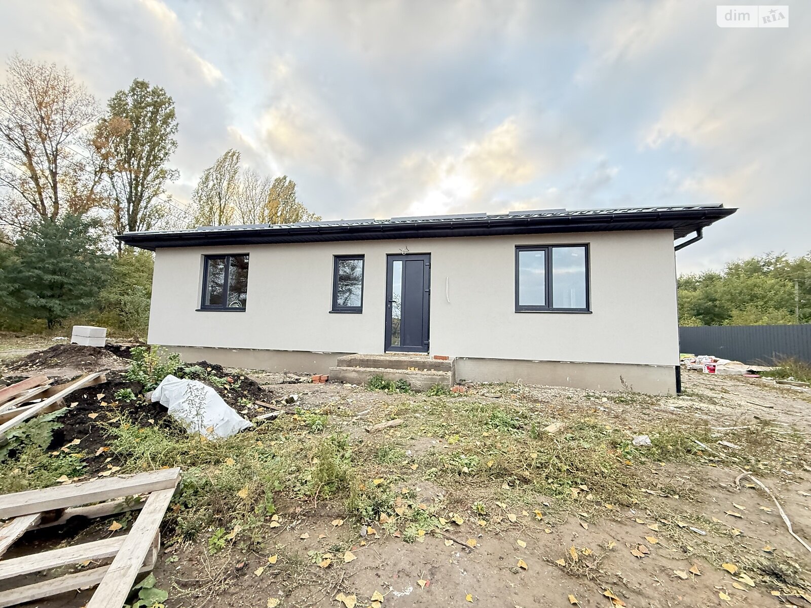 одноповерховий будинок, 89 кв. м, газобетон. Продаж у Агрономічному фото 1 одноповерховий будинок, 89 кв. м, газобетон. Продаж у Агрономічному фото 1