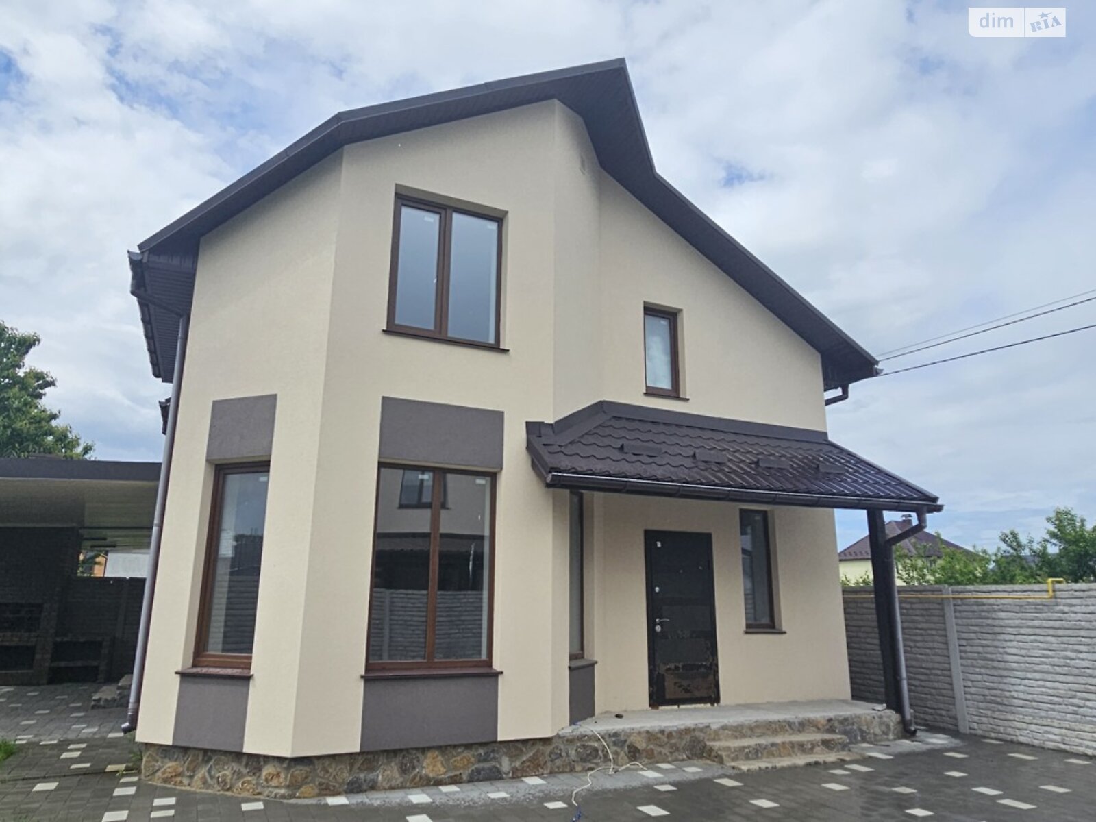 двоповерховий будинок, 110 кв. м, цегла. Продаж у Агрономічному фото 1 двоповерховий будинок, 110 кв. м, цегла. Продаж у Агрономічному фото 1