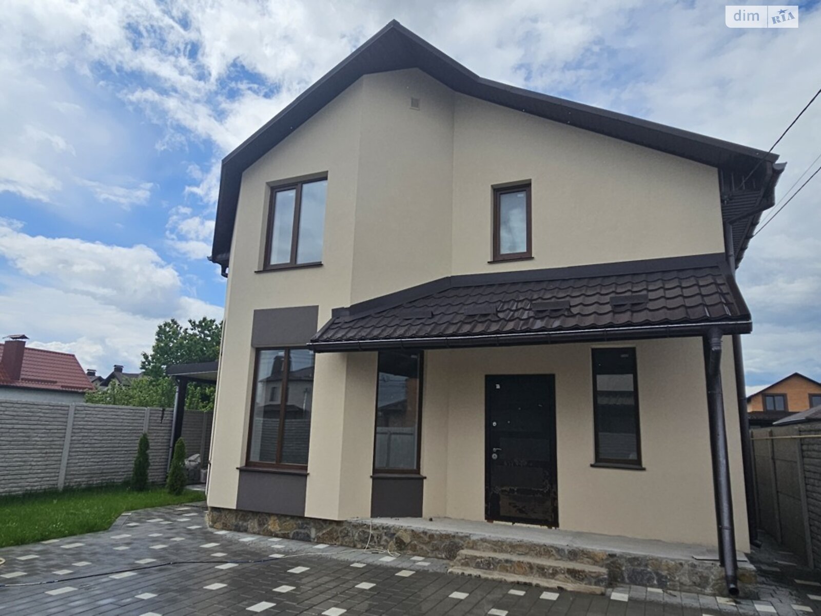 двоповерховий будинок, 110 кв. м, цегла. Продаж у Агрономічному фото 1 двоповерховий будинок, 110 кв. м, цегла. Продаж у Агрономічному фото 1
