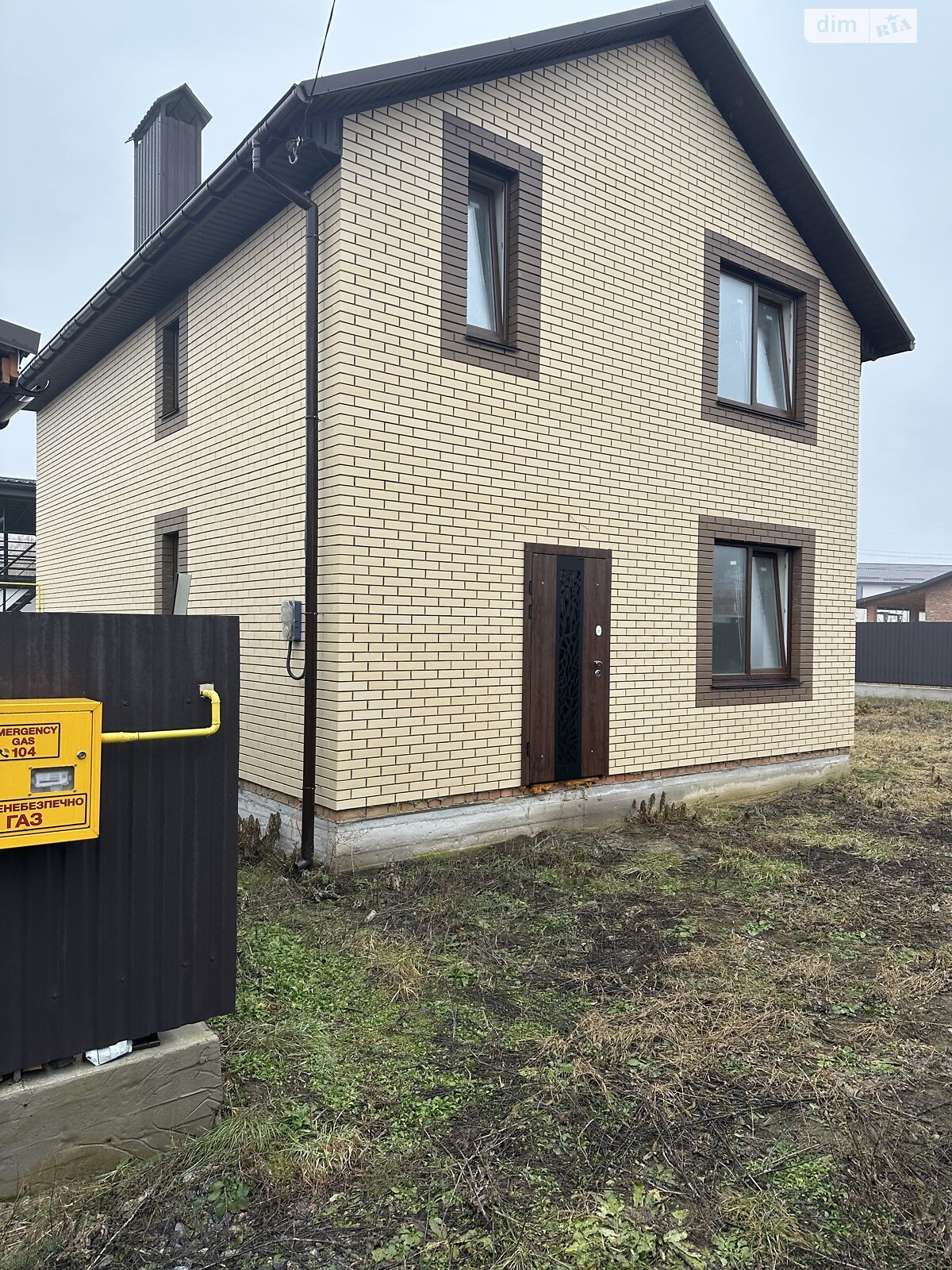 двоповерховий будинок з опаленням, 110 кв. м, цегла. Продаж у Агрономічному фото 1 двоповерховий будинок з опаленням, 110 кв. м, цегла. Продаж у Агрономічному фото 1