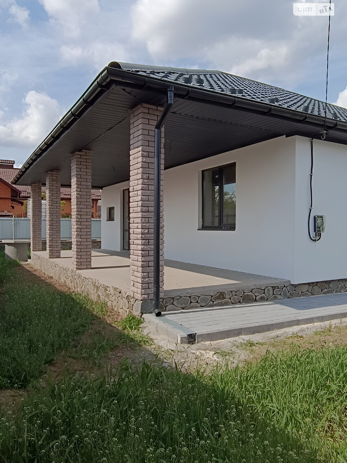 одноповерховий будинок, 105 кв. м, кирпич. Продаж у Агрономічному фото 1 одноповерховий будинок, 105 кв. м, кирпич. Продаж у Агрономічному фото 1