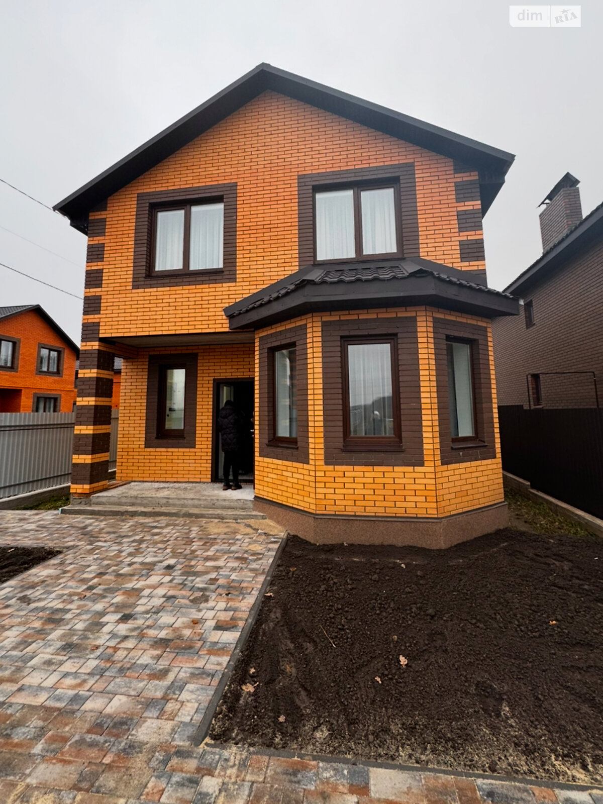 двоповерховий будинок, 120 кв. м, цегла. Продаж у Агрономічному фото 1 двоповерховий будинок, 120 кв. м, цегла. Продаж у Агрономічному фото 1
