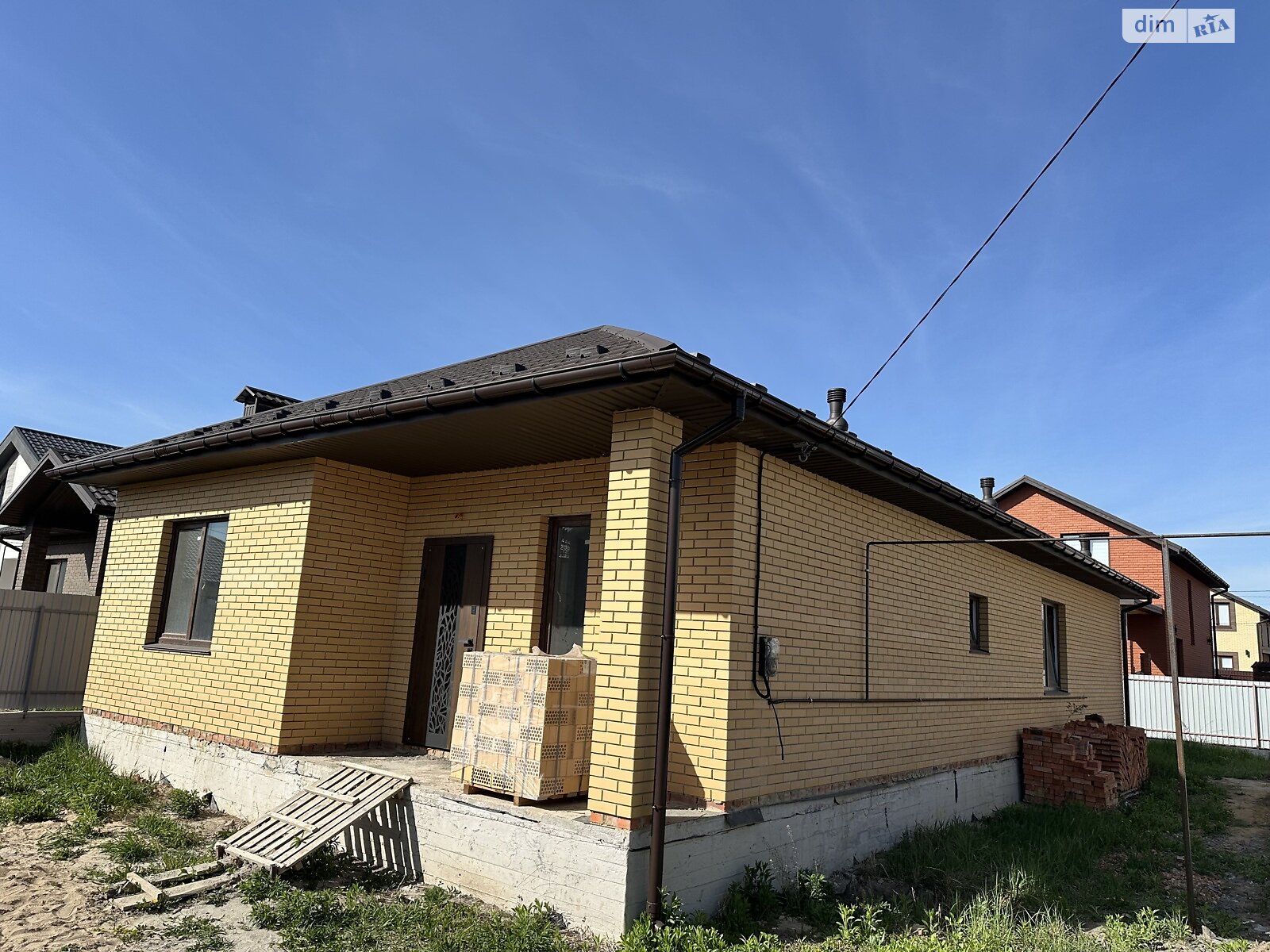 одноповерховий будинок, 100 кв. м, кирпич. Продаж у Агрономічному фото 1 одноповерховий будинок, 100 кв. м, кирпич. Продаж у Агрономічному фото 1