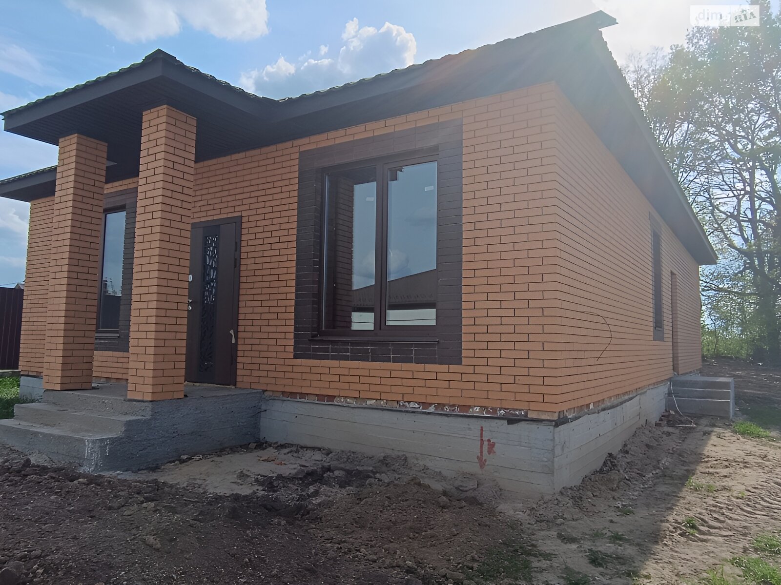 одноповерховий будинок, 100 кв. м, цегла. Продаж у Агрономічному фото 1 одноповерховий будинок, 100 кв. м, цегла. Продаж у Агрономічному фото 1