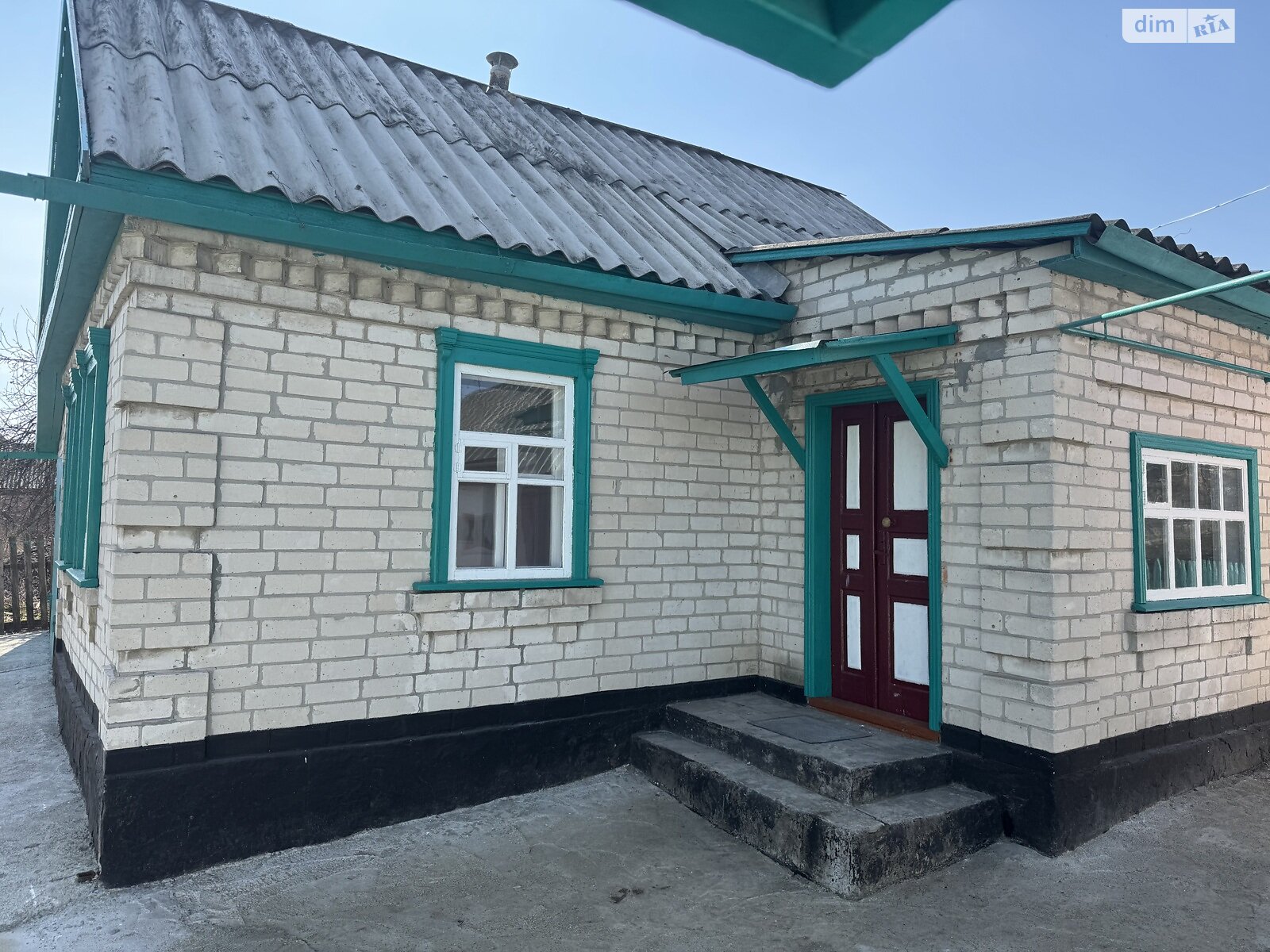 одноэтажный дом с гаражом, 51 кв. м, кирпич. Продажа в Александрии район Александрия фото 1 одноэтажный дом с гаражом, 51 кв. м, кирпич. Продажа в Александрии район Александрия фото 1