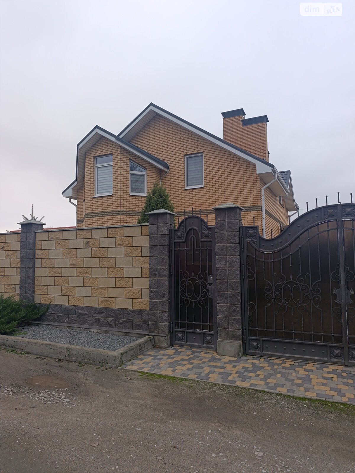 двоповерховий будинок з гаражем, 132 кв. м, цегла. Продаж у Олександрівці фото 1