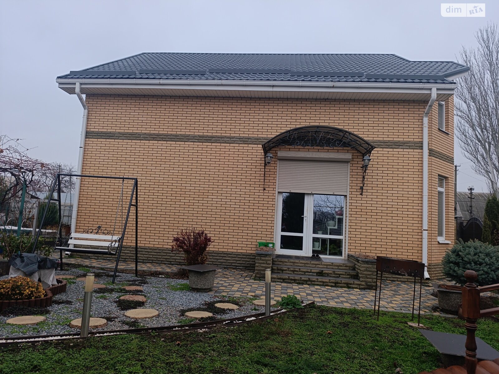 двоповерховий будинок з гаражем, 132 кв. м, цегла. Продаж у Олександрівці фото 1