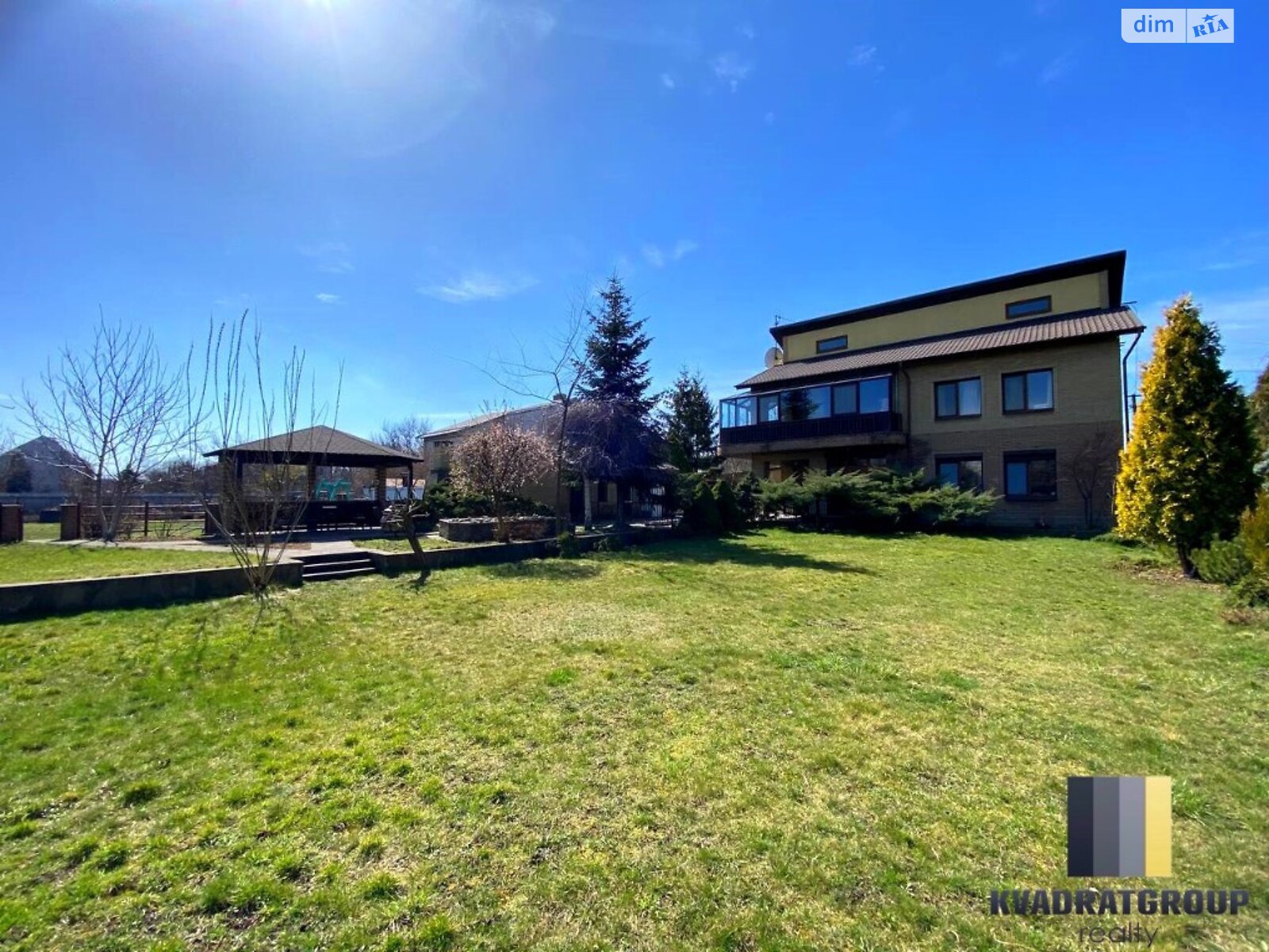 двухэтажный дом беседка, 258 кв. м, кирпич. Продажа в Александровке фото 1 двухэтажный дом беседка, 258 кв. м, кирпич. Продажа в Александровке фото 1