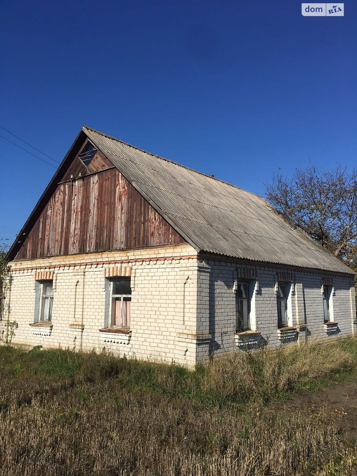 одноэтажный дом веранда, 120 кв. м, дерево и кирпич. Продажа в Глиновцах фото 1