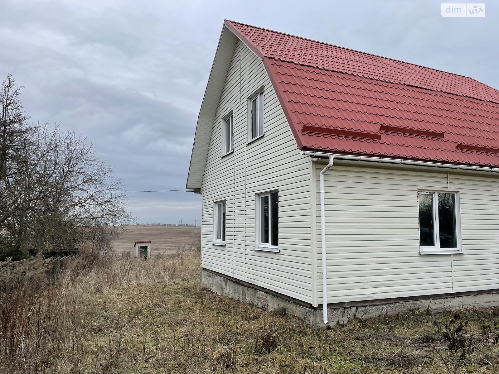 двухэтажный дом с гаражом, 110 кв. м, дерево и кирпич. Продажа в Антополе фото 1