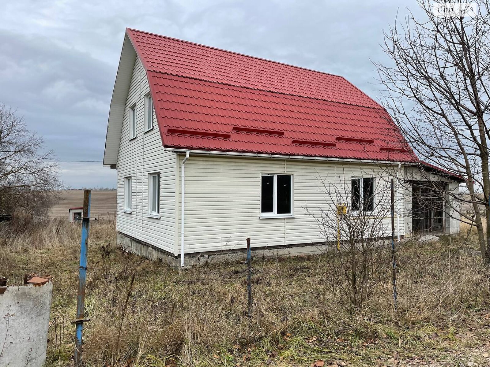 двоповерховий будинок з гаражем, 100 кв. м, дерево и кирпич. Продаж у Антополі фото 1