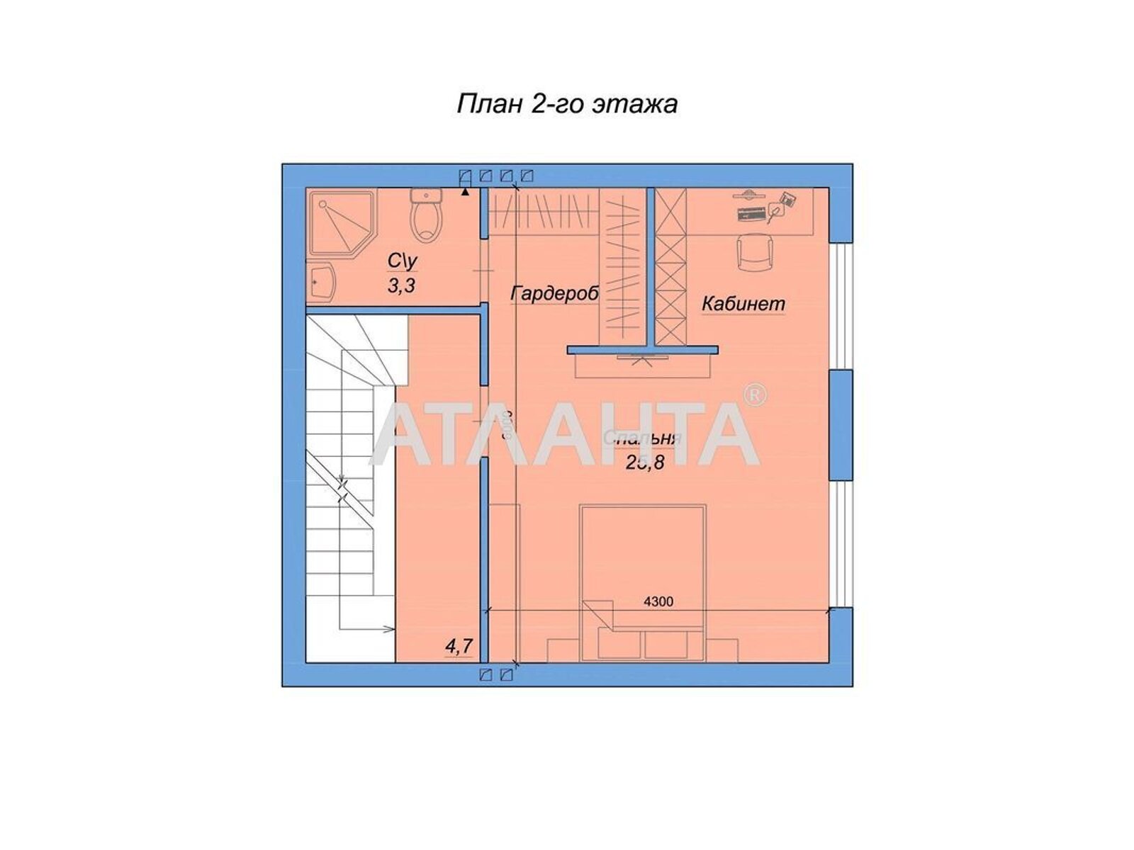 трехэтажный дом, 119 кв. м, газобетон. Продажа в Авангарде фото 1