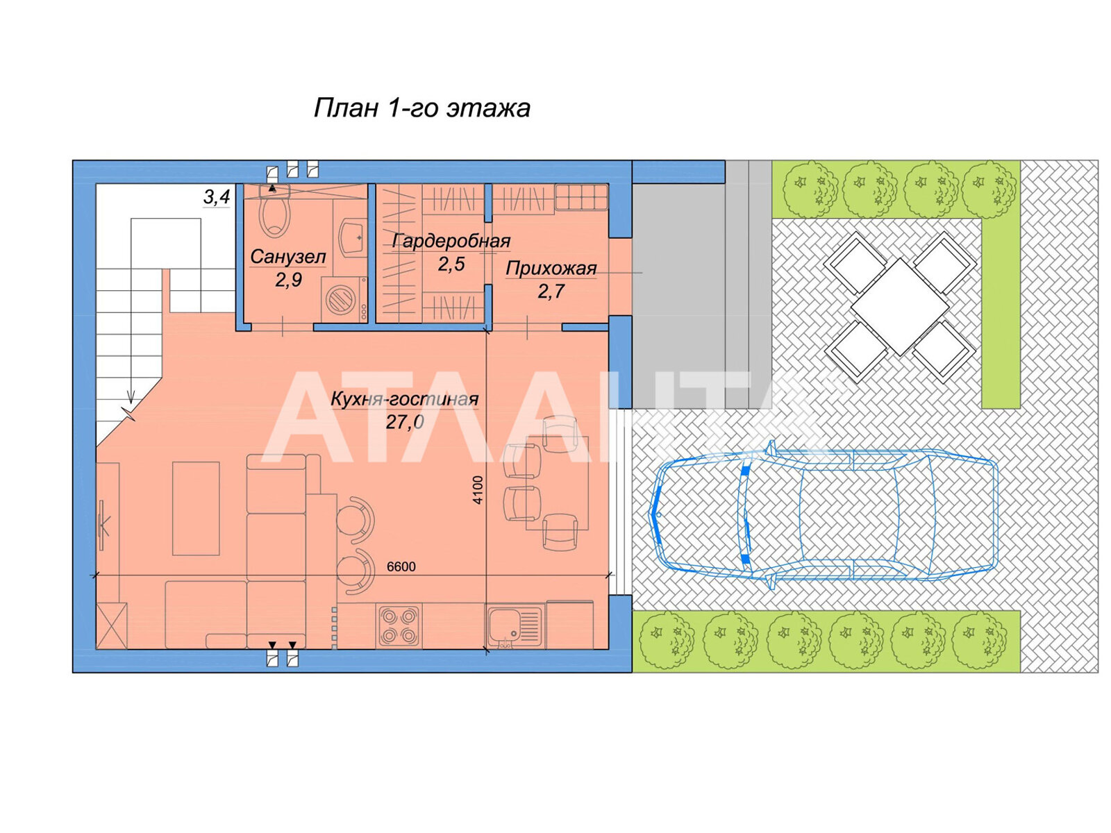 трехэтажный дом, 119 кв. м, газобетон. Продажа в Авангарде фото 1 трехэтажный дом, 119 кв. м, газобетон. Продажа в Авангарде фото 1
