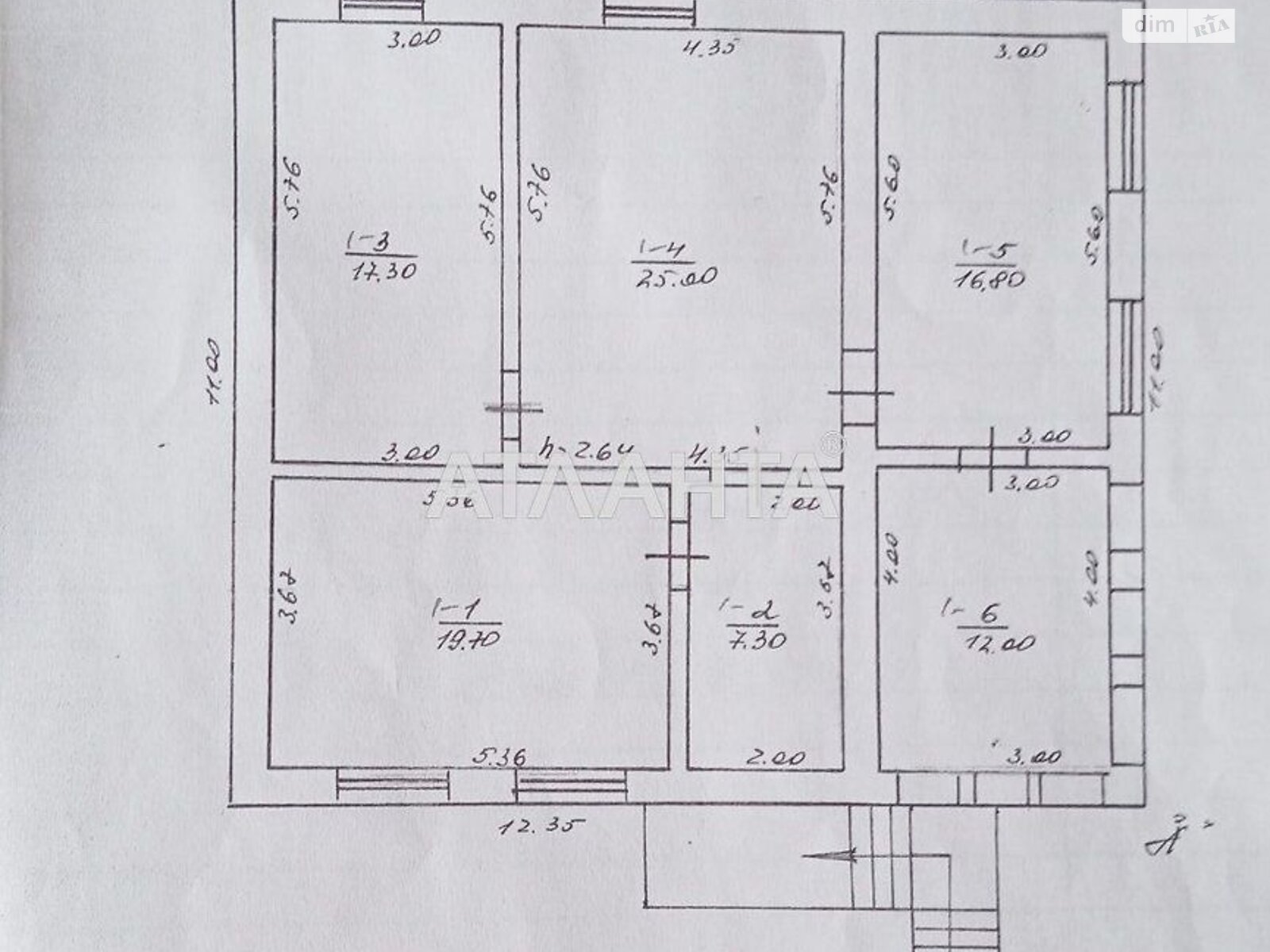 двоповерховий будинок, 98 кв. м, ракушечник (ракушняк). Продаж у Августівці фото 1