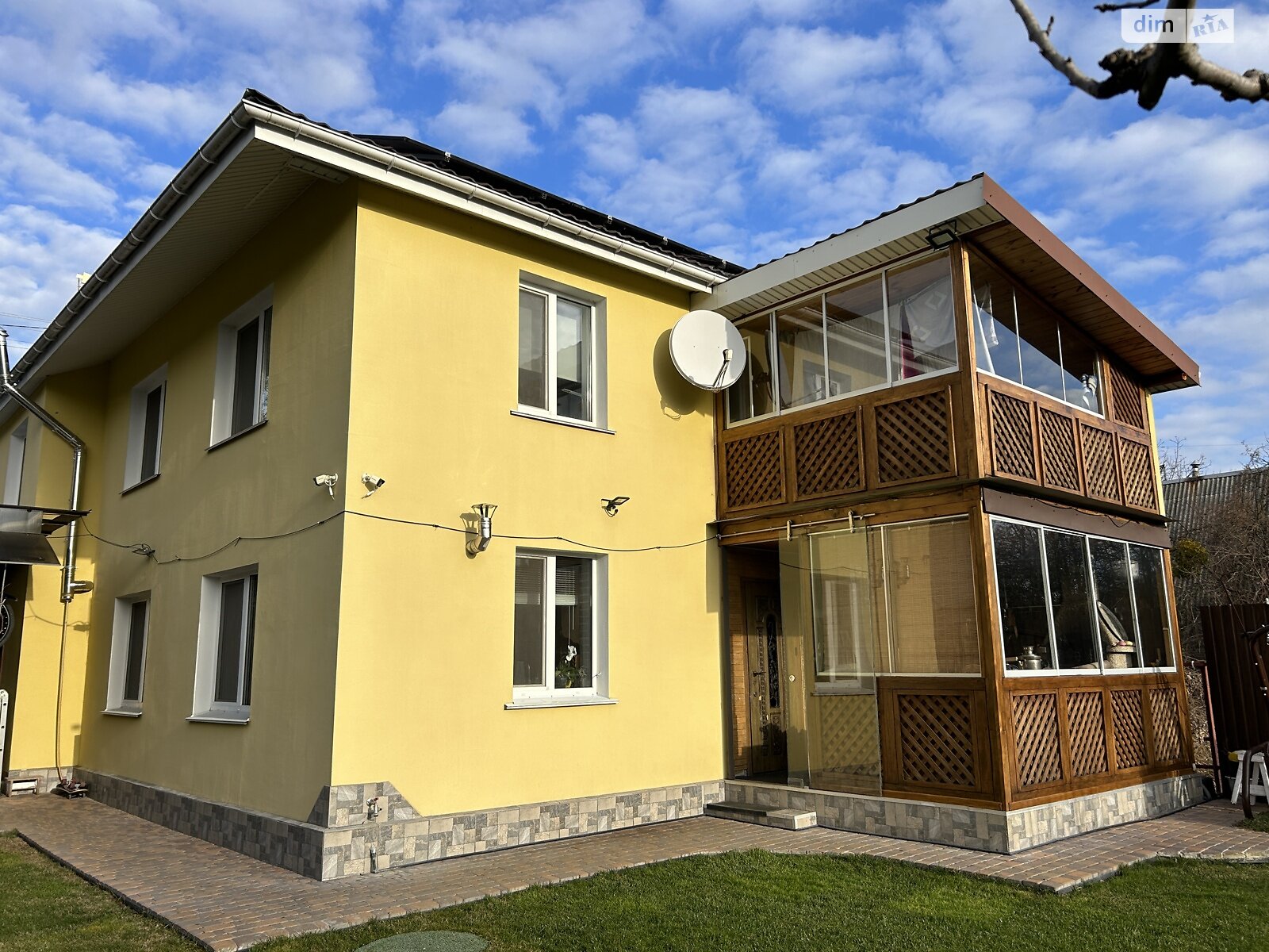 двухэтажный дом с балконом, 112.3 кв. м, кирпич. Продажа в Бабинцам фото 1 двухэтажный дом с балконом, 112.3 кв. м, кирпич. Продажа в Бабинцам фото 1