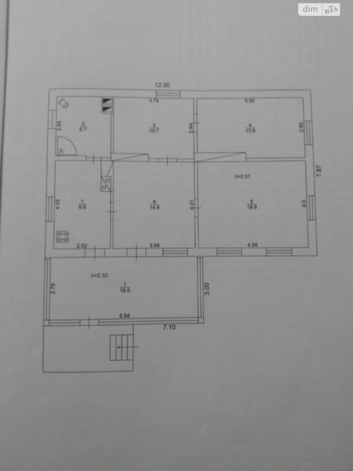 одноэтажный дом, 93.5 кв. м, кирпич. Продажа в Бабушках фото 1 одноэтажный дом, 93.5 кв. м, кирпич. Продажа в Бабушках фото 1